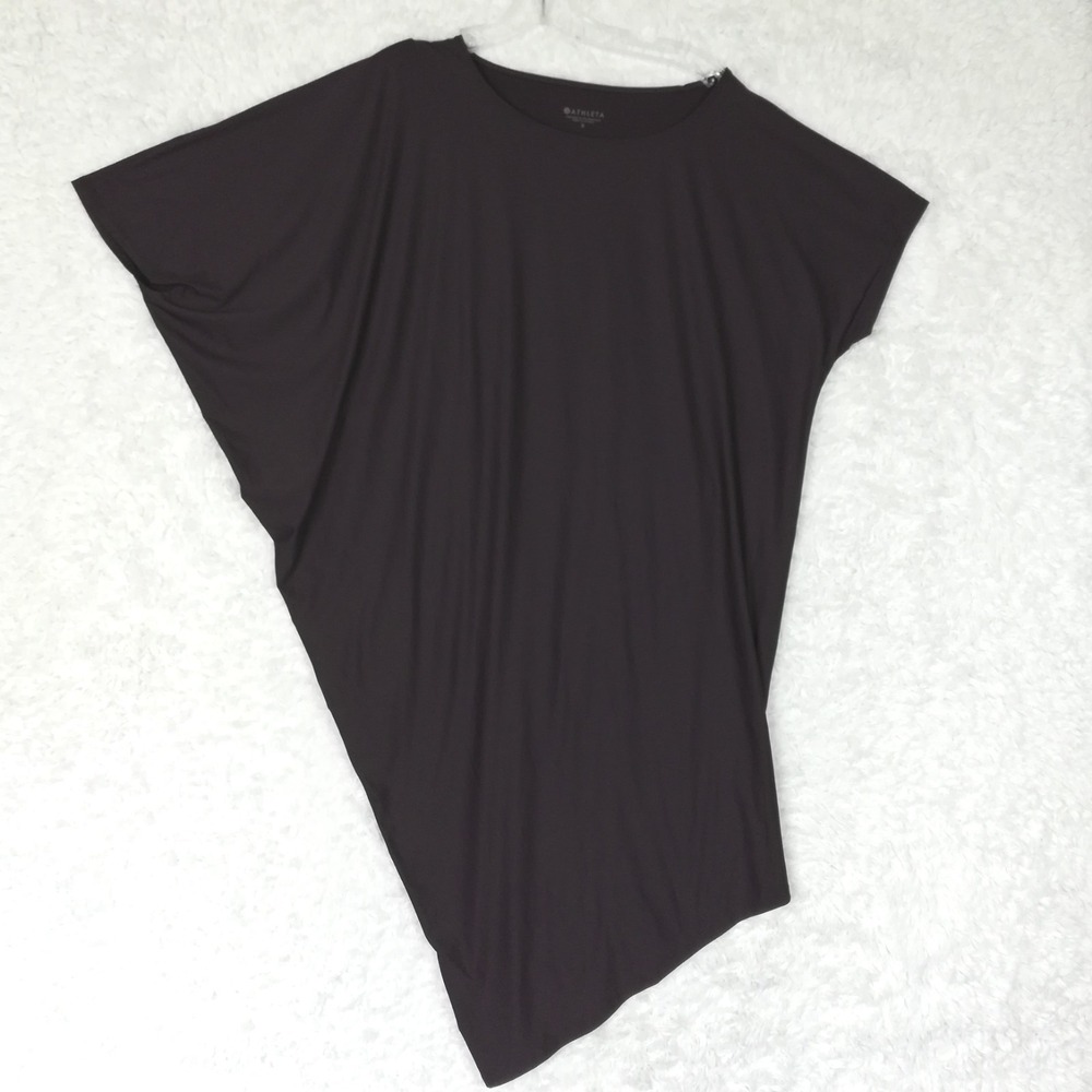 Athleta Womens Dress  Sunlover Hilo UPF Asymmetrical Plum Purple S